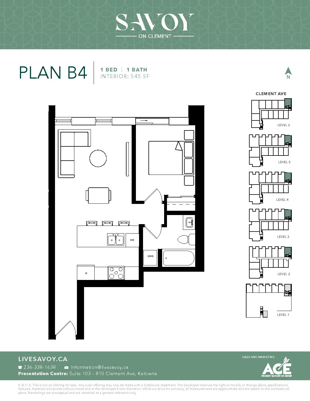 1 Bed #4