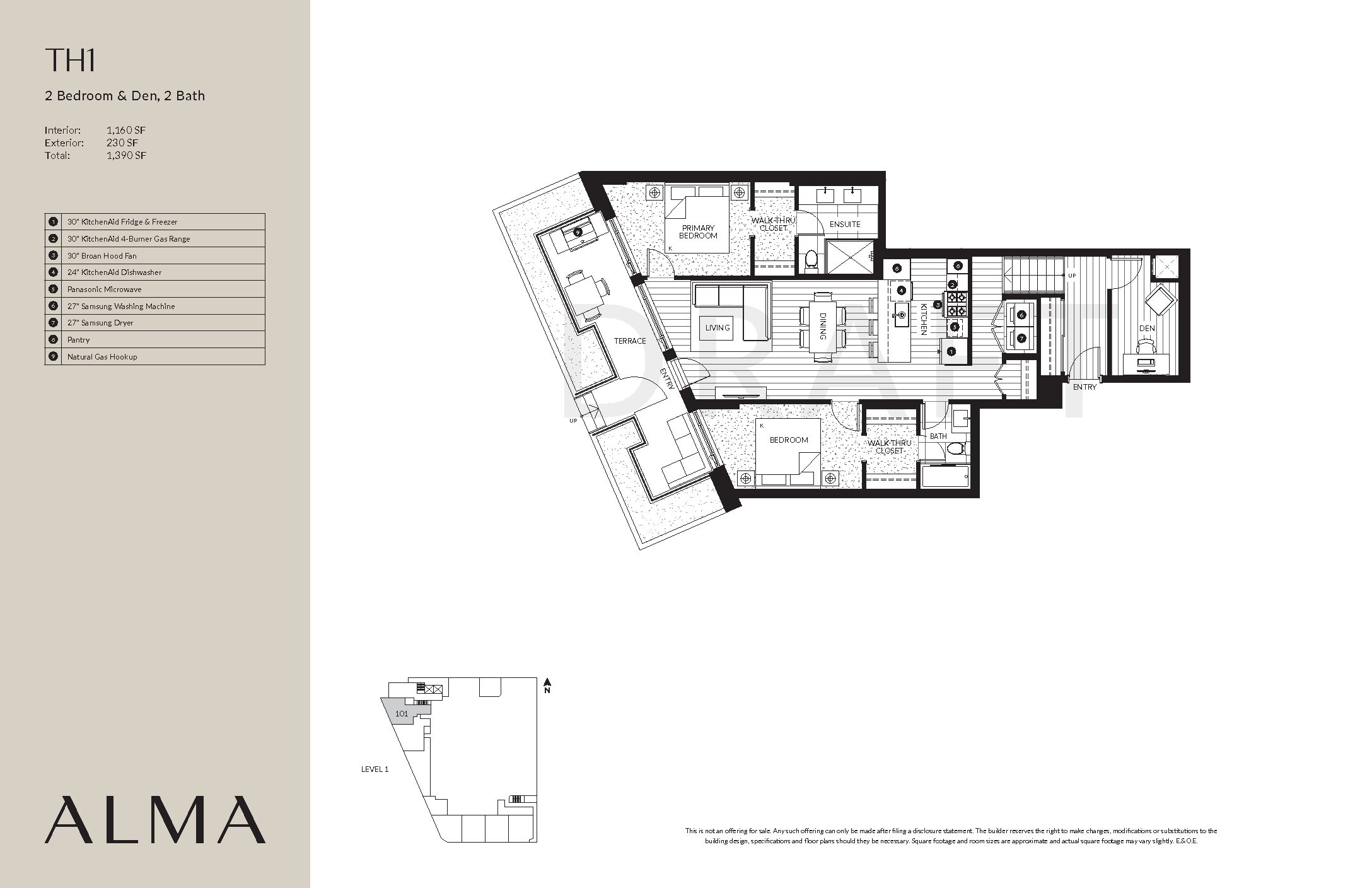 Alma-Floor-Plan-TH1-2-Bedroom-Online