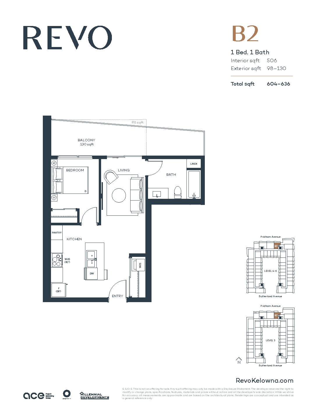 1 Bed:1 bath