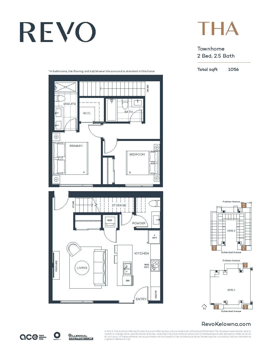 townhouse- 2 bed